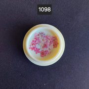 Nail Decoration - Pink Flowers
