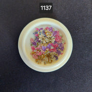 Nail Decoration - Multicolor Bows