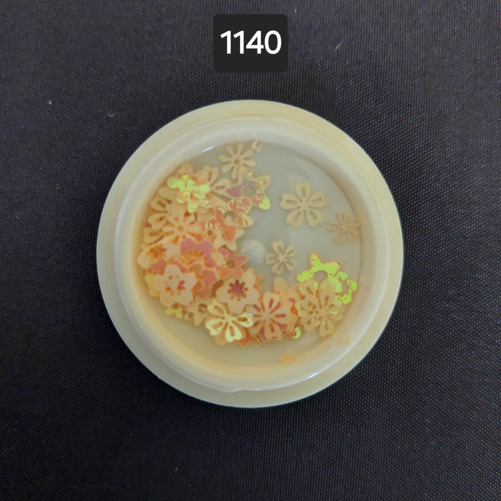 Nail Decoration - Tropical Pink Flowers