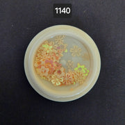 Nail Decoration - Tropical Pink Flowers