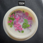 Pink and Purple Hydrangeas