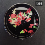 Nail Decoration - Colorful Christmas