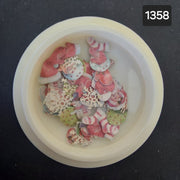 Christmas Nail Decoration - Winter Clothing and Snowflakes