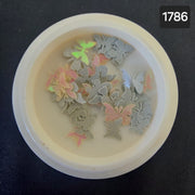 Silver and Iridescent Butterflies