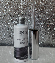 Nail Art Gel Metalic Silver