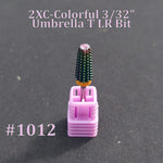 2XC - Broca T LR para paraguas de colores 3/32