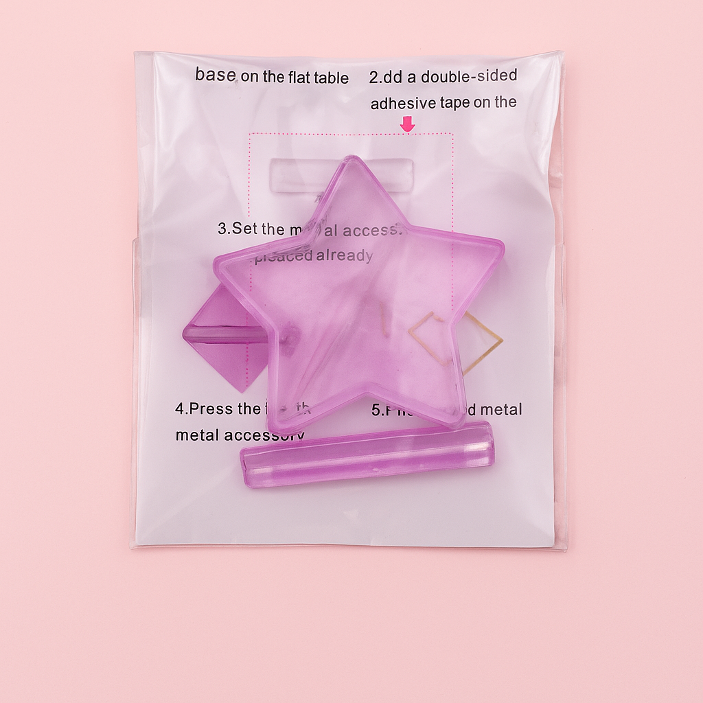 Nail Curve Making Mold Pink