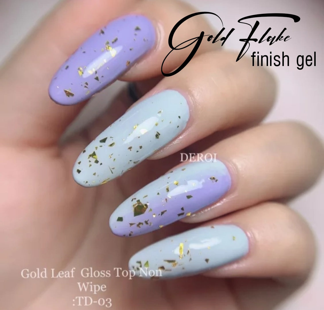 Gold Flake Top Coat